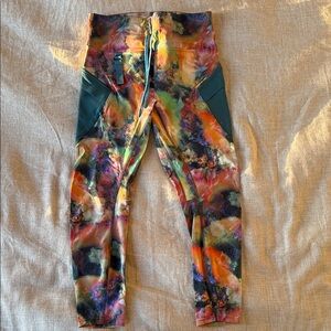 lululemon athletica Multicolor Abstract Leggings